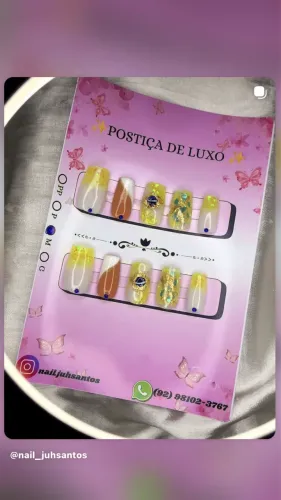 POSTIÇA DE LUXO~PRONTA ENTREGA