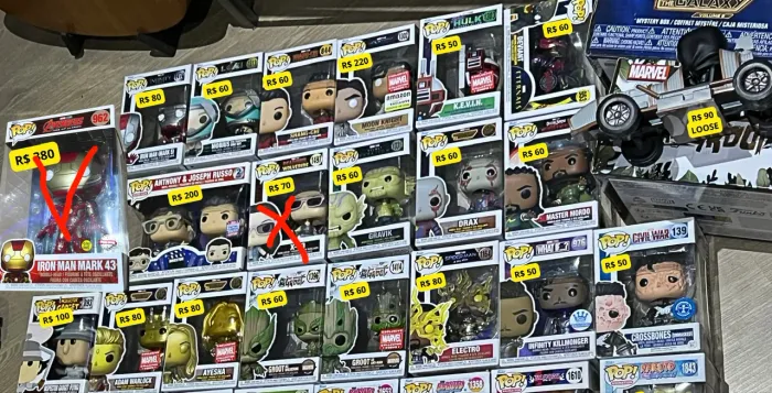 Funko Pop Marvel Naruto Boruto Bleack One Piece DC Stranger Things