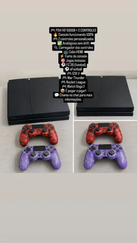 Vendo PS4 FAT 500gb