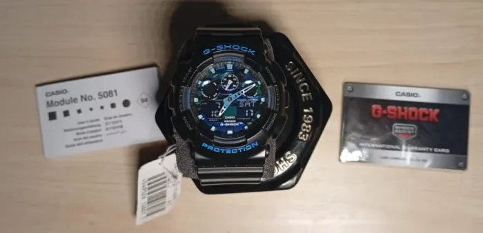 Relogio Casio G-SHOCK Masculino Ga-100cb-1adr