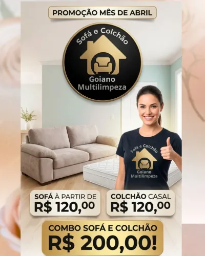 Limpeza Profissional de Sofá e Colchão em Vila Velha ES 