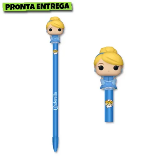 Caneta Princesa Cinderella - Funko pop!