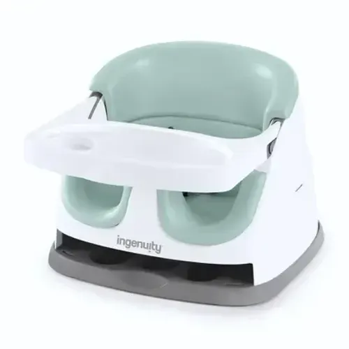Booster Infantil Ingenuity 2 em 1 - Assento para Alimentação e Piso