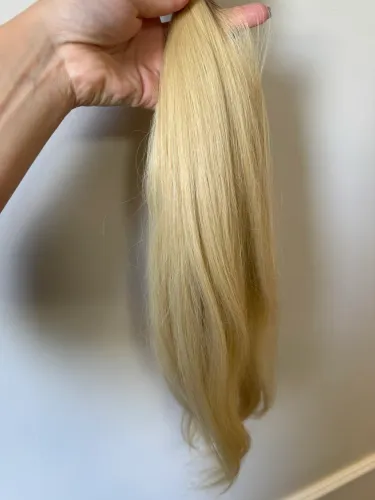 Mega hair loiro cabelo brasileiro do Sul 