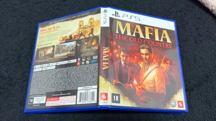 Mafia The Old Country PS5 Mídia Física tudo ok