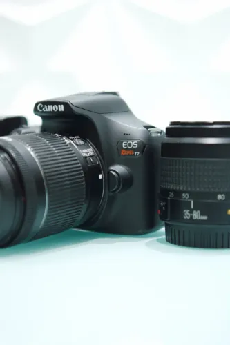 Canon T7 + 2 lentes