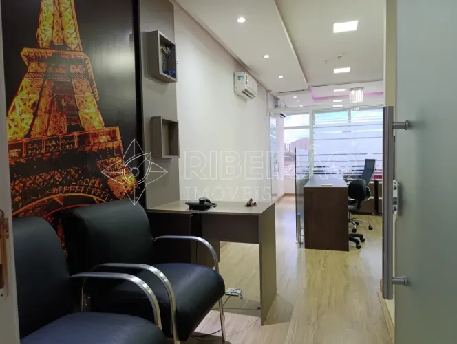 Sala comercial com mobilia para locação no Jardim Palma Travassos