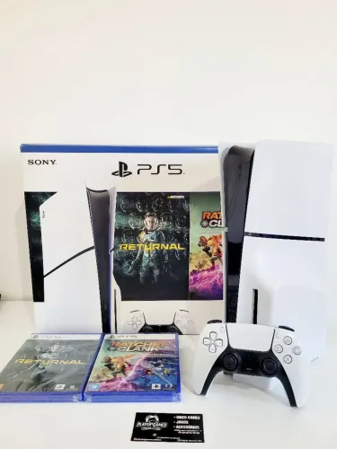 Playstation 5 Slim 1Tb Com Leitor de Discos (Aceito Cartão)