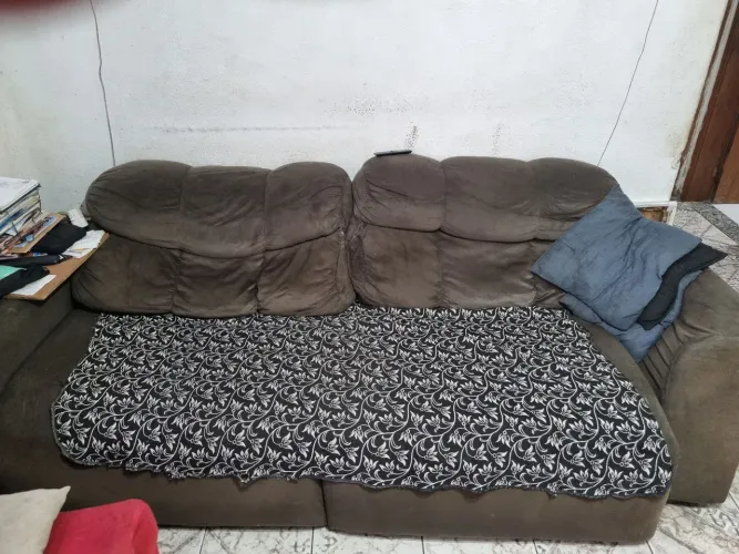 Sofa retratil 3 lugares