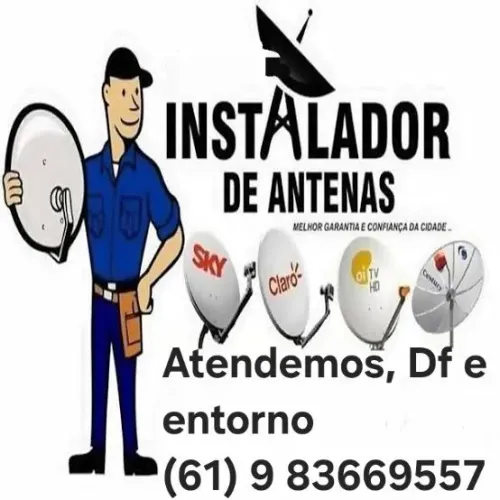 Antenas sky ,claro ,oi , vivo e digital 