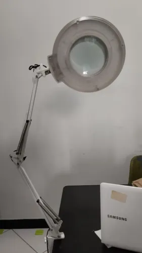 Lupa luminária 