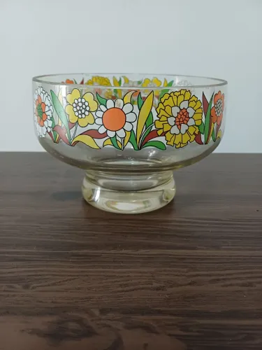 Saladeira, Fruteira ou Sobremesas Anos 70, estilo Pop Art Vintage 