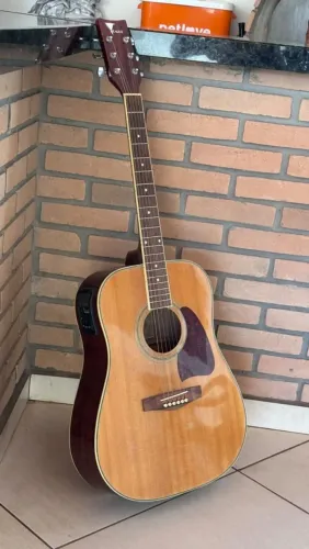 Violão Eagle CH-888NT Eletroacústico - Natural - Excelente Oportunidade<br>