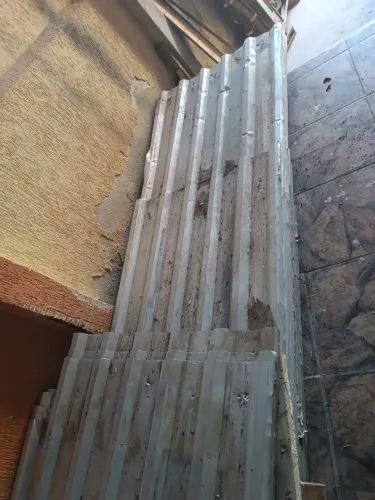 Vendo telhas de zinco