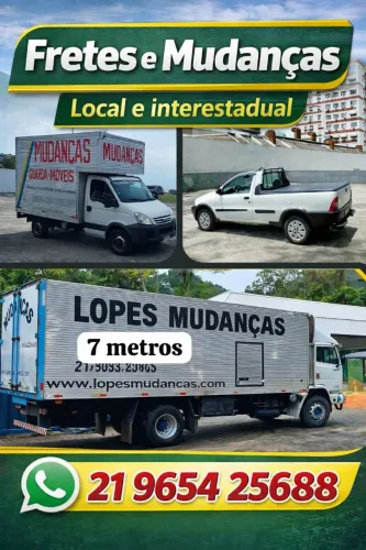 Mudanças Mudança residenciais e comerciais<br>? Atendemos local e interestadual