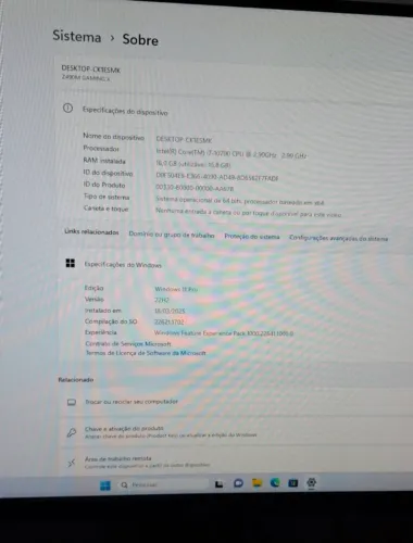 PC completo Intel i7 , 16GB de Ram, 1TB HD