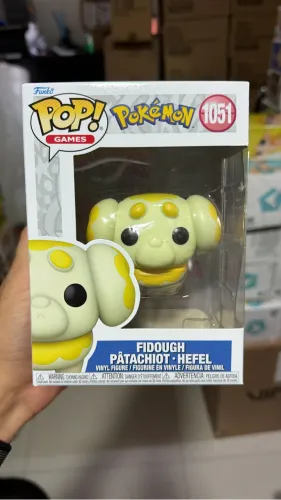 Funko Pop Pokémon Fidough Novo Original
