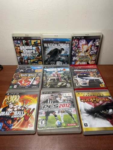 ? LOTE COM 10 JOGOS DE PS3 ORIGINAIS ?