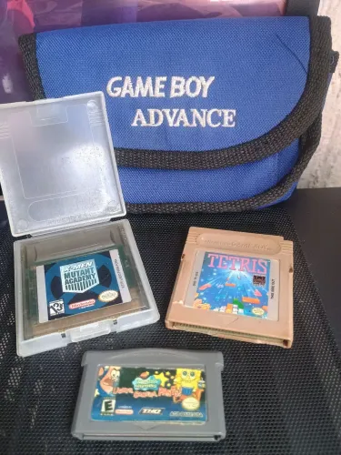 Lote - bolsa e jogos