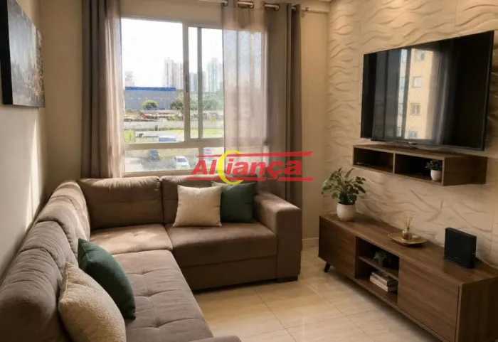 Apartamento 48 m² no Condomínio Único | Lazer de clube e planejados