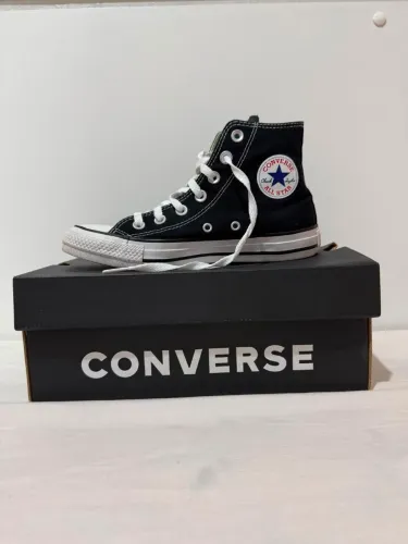 All Star Converse Preto Cano Alto