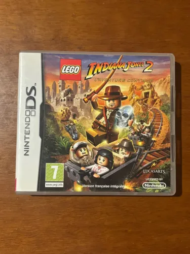 Jogo Lego Indiana Jones 2: The Adventure Continues Para Nintendo DS
