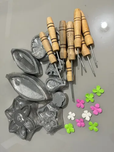 Kit Frisadores para Flores em EVA + Apostila