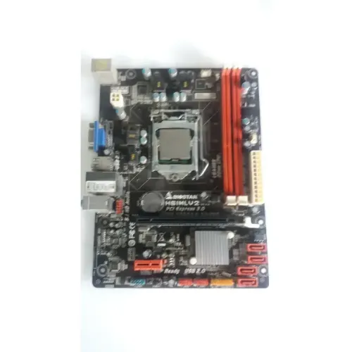 Placa Mãe H61mlv2+processador
