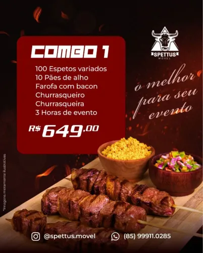 Espetinhos móvel 