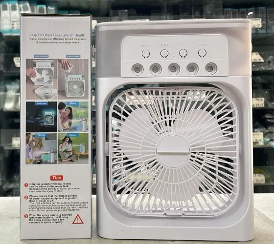 Ventilador umidificador portátil 