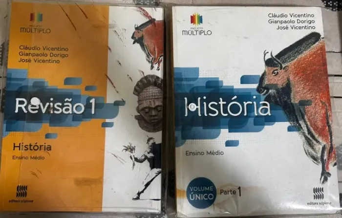 Coleção Projeto Múltiplo: História - Ensino Médio (Volume Único parte I e III )