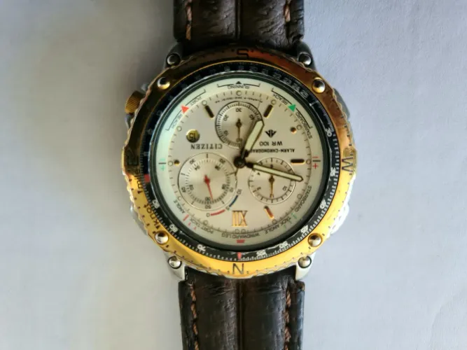 Relogio Citizen Chronograph - WR100 - Anos 80