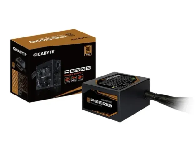 Fonte Gigabyte P650G PG5, 650W, 80 PLUS Gold, PFC Ativo, Preto-Loja Fs informática