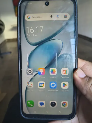 Celular tecno spark 128 gigas usado com boas condições de uso pouco tempo de uso valor 800