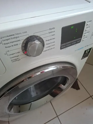 Lavadora Samsung EcoBubble Digital Inverter 10kg - para conserto/retirada de peças