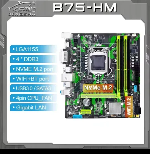 KIT LGA1155 intel i7-3770K + 16GB RAM DDR3 + Placa-mãe. Roda GTA 6 no básico em HD720p 60.