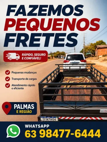 PEQUENOS FRETES E MUDANÇAS
