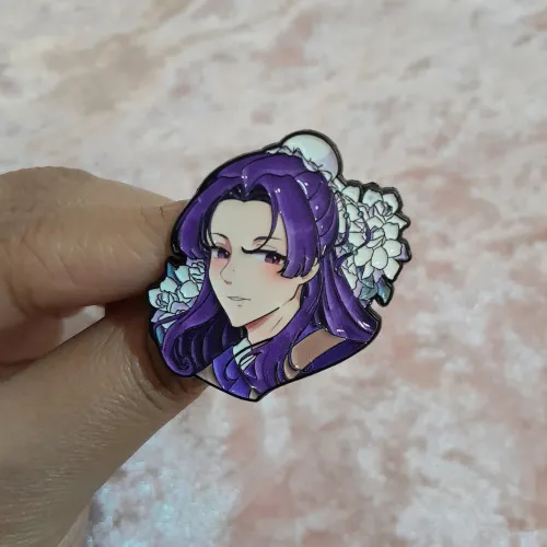 Broche / Pin Diários de uma Apotecária Jinshi (Modelo 1) The Apothecary Diaries