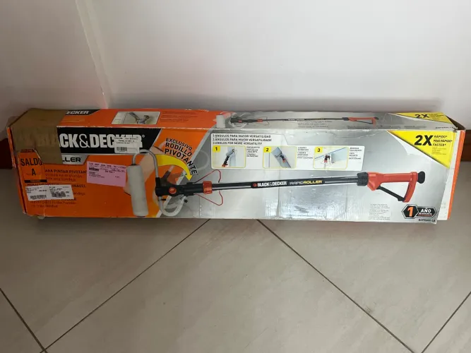 Rolo de pintura inclinável - Black & Decker 