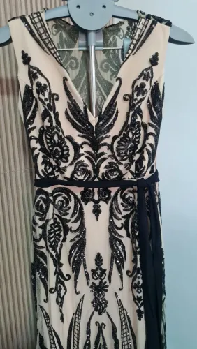 Vestido longo festa Blooming luxo