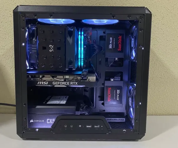 PC Gamer i5 10400F + RTX 2060 | 16GB RAM | SSD 750GB | Pronto pra jogar 