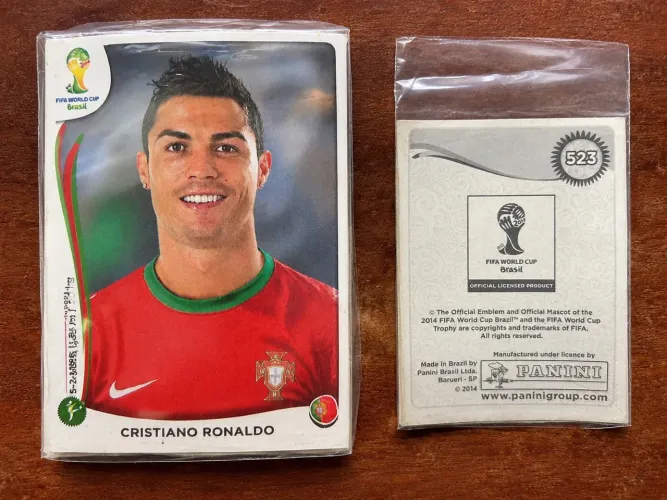 Figurinha Cristiano Ronaldo Copa 2014