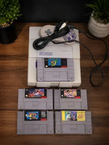 Super nintendo completo 