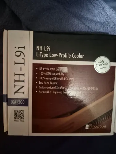 Cooler para Processador Noctua NH-L9i, 92mm, low-profille, Intel