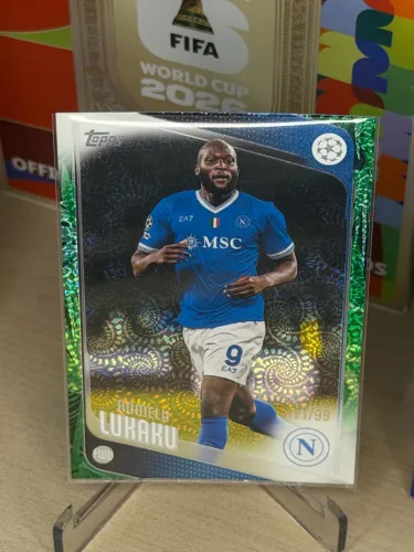 Card Topps UCC Carnaval Romelu Lukaku #76 Numerado 71/99