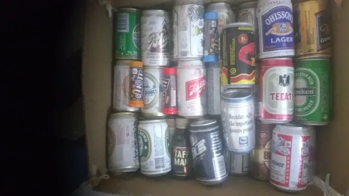 Latinha de Cerveja Antiga .