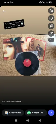 LP Rita Lee & Roberto - Flerte Fatal - Vinil