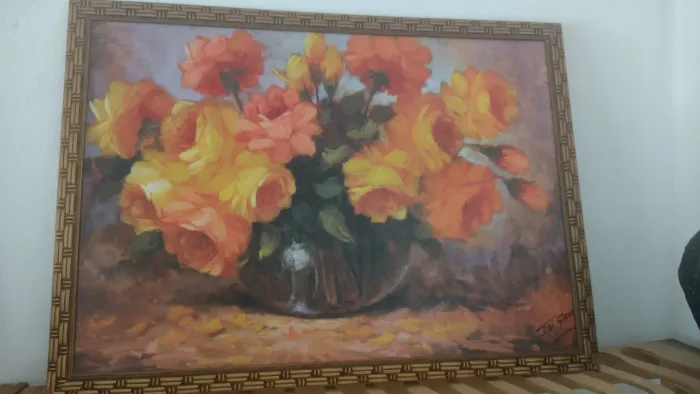 Quadro com moldura ?