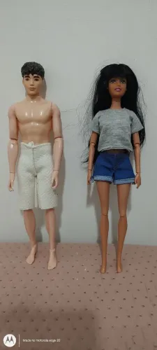 Casal bonecos barbie 