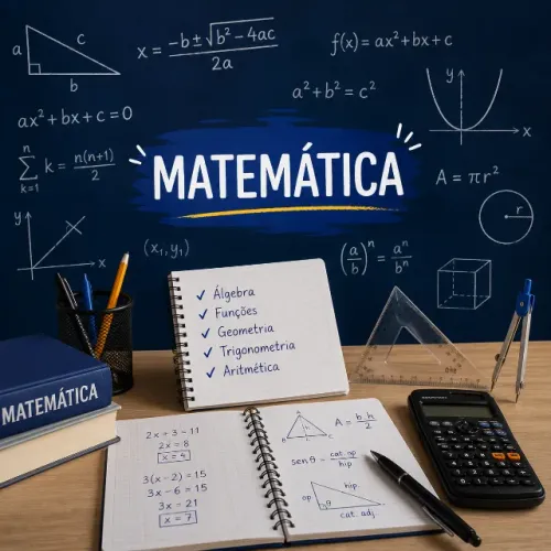 Aulas particulares de matemática - Reforço, ENEM, fundamental e médio